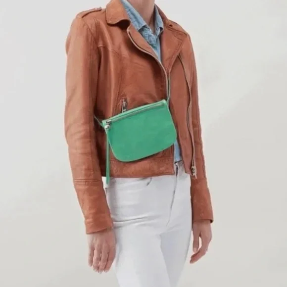 HOBO Bags Hobo Saunter Leather Belt Bag Mint Green Poshmark
